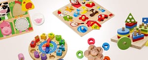 28 Puzzle per bambini in legno da 1 a 5 anni